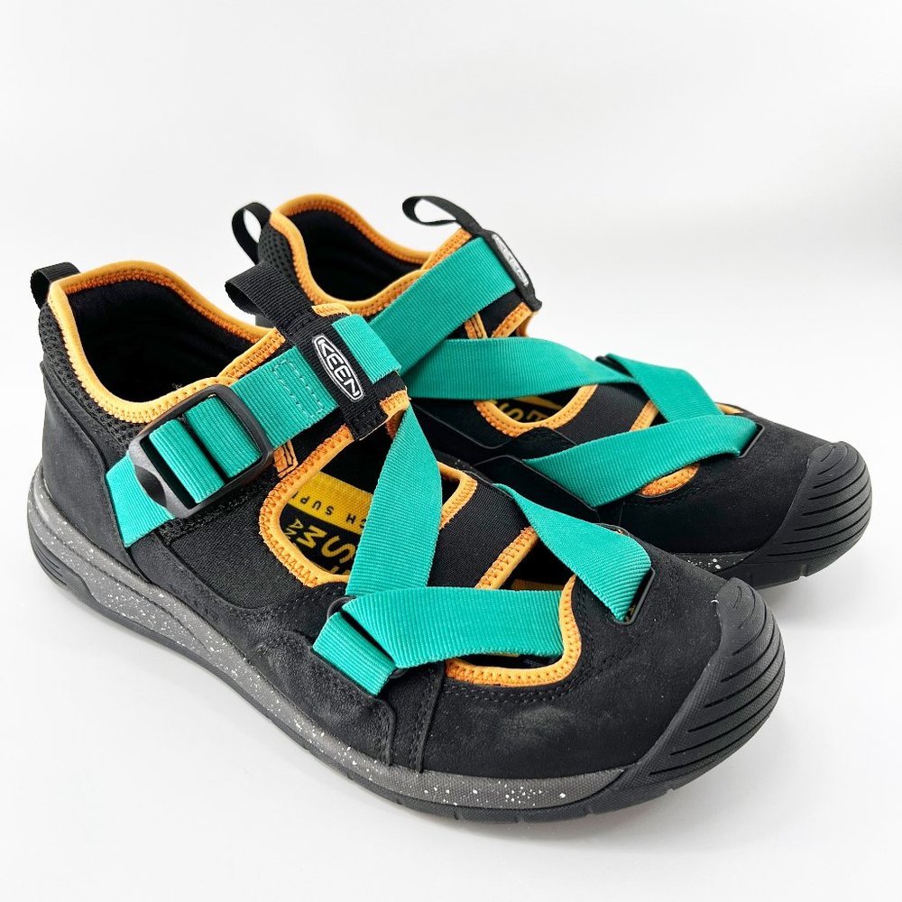 Keen Men's Trail Green/Yellow Strappy Hiker Sandal Size 10 EUC! Worn once.